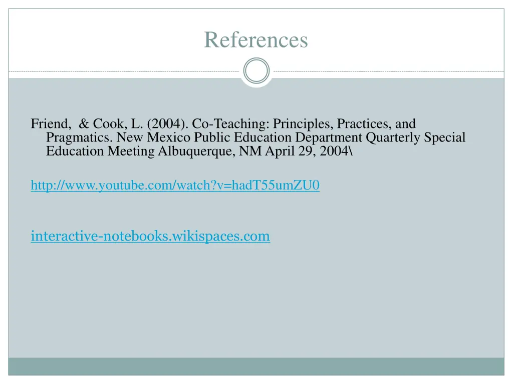 references