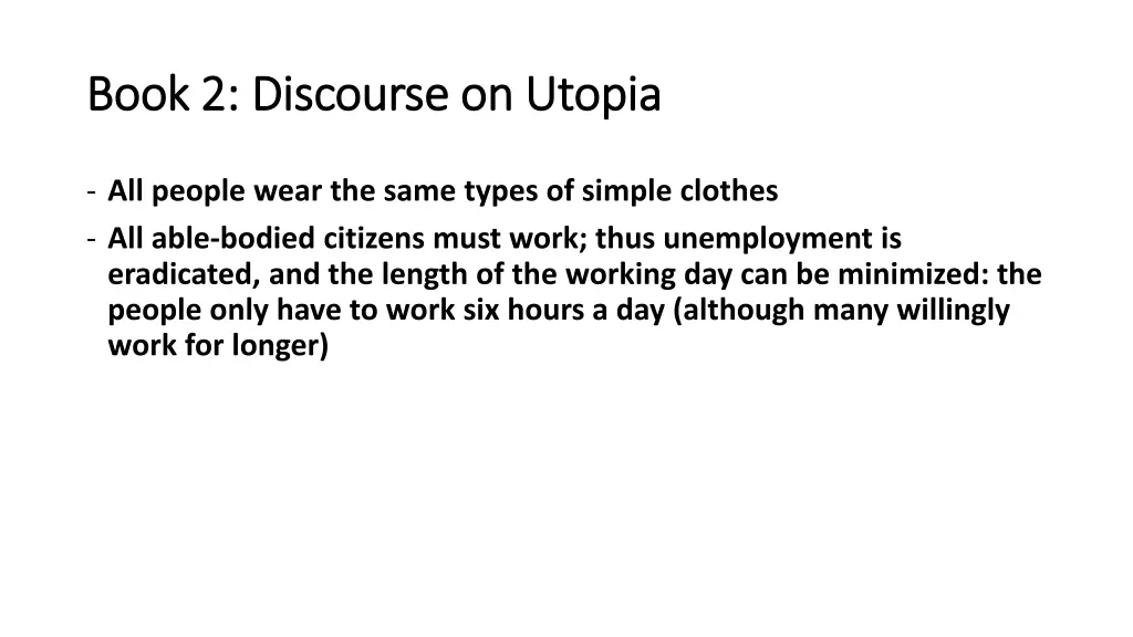 book 2 discourse on utopia book 2 discourse