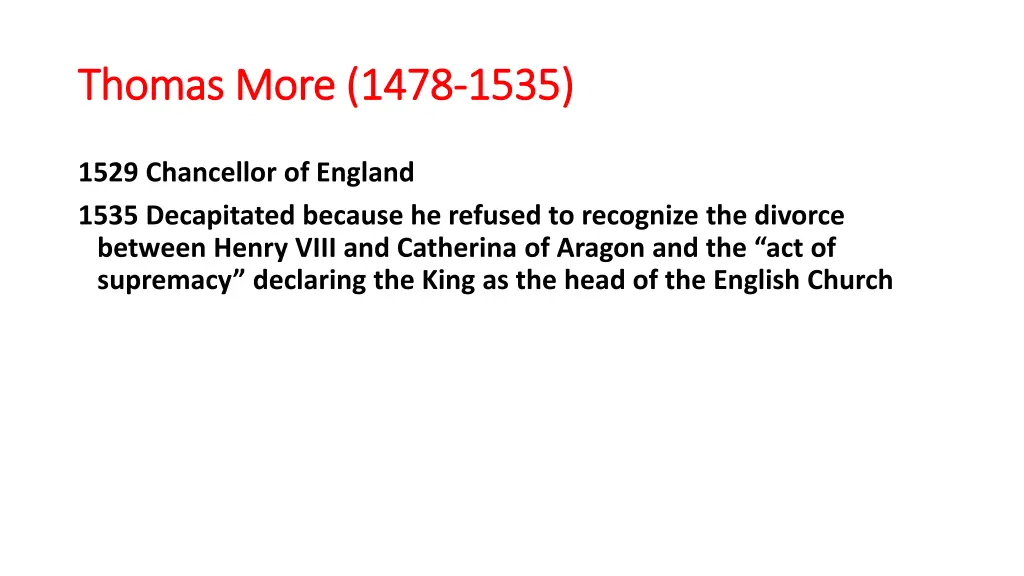 thomas more 1478 thomas more 1478 1535 1