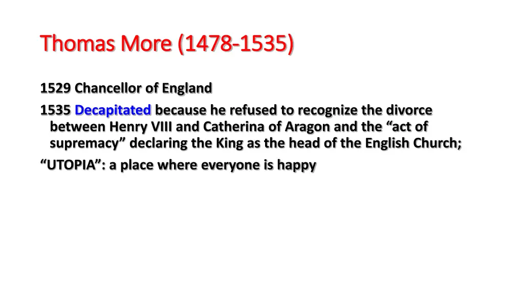 thomas more 1478 thomas more 1478 1535