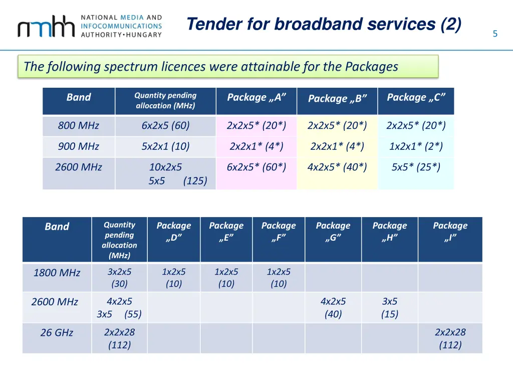 tender for broadband services 2