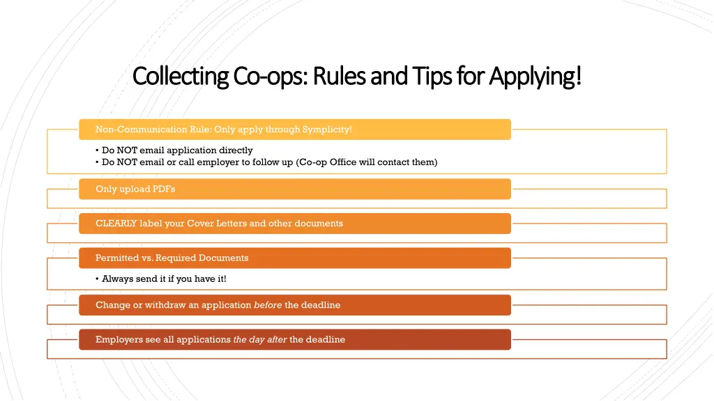 collecting co collecting co ops rules and tips