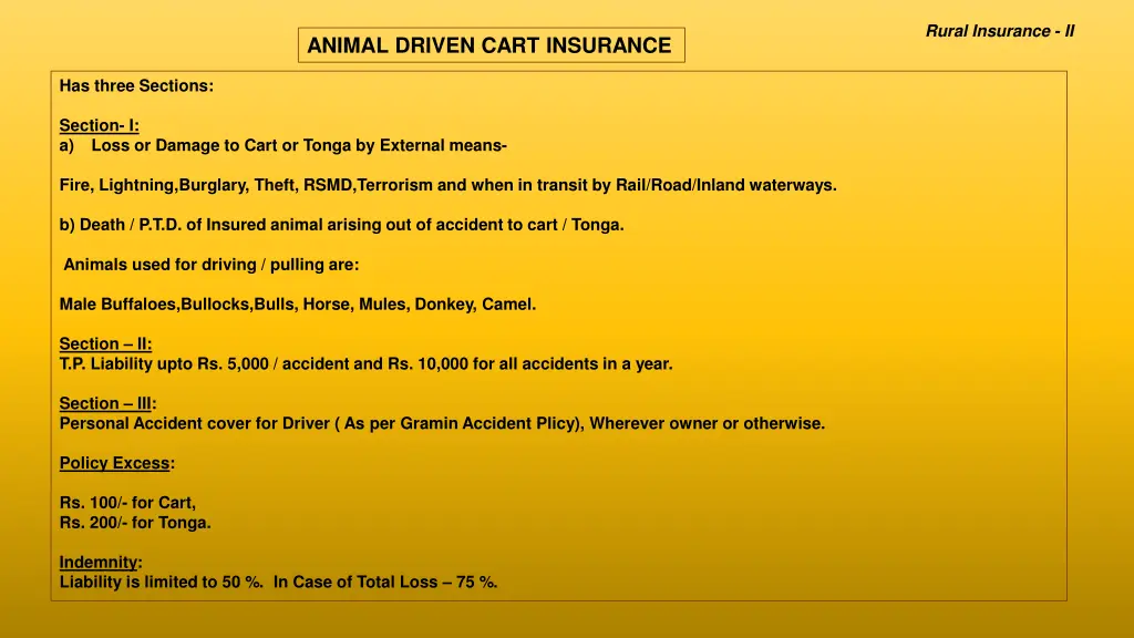 rural insurance ii 10