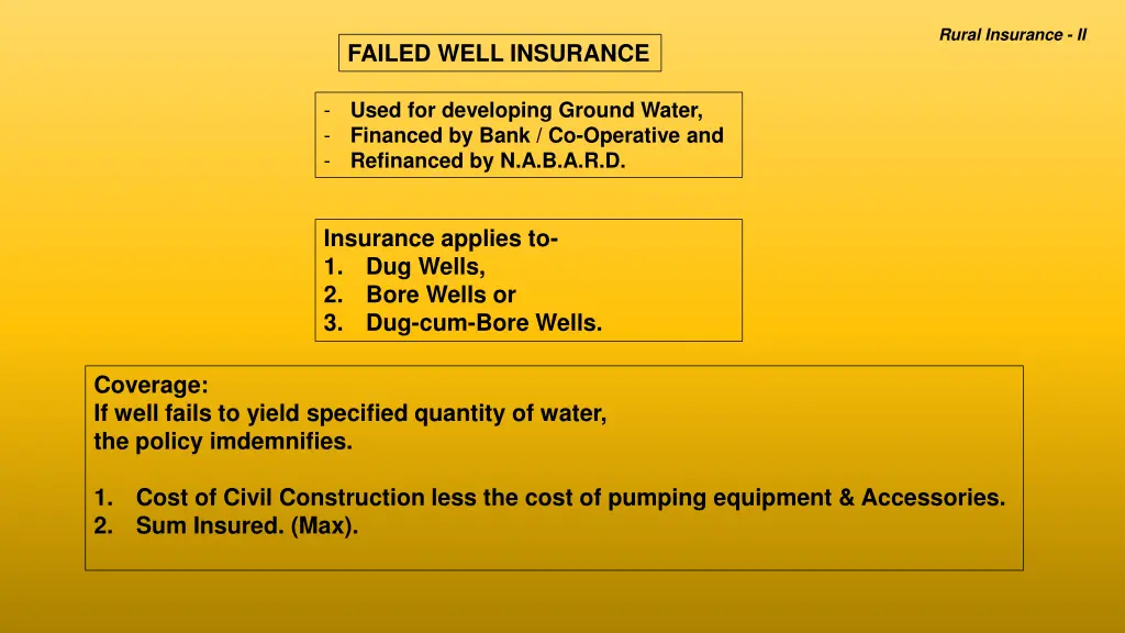 rural insurance ii 6