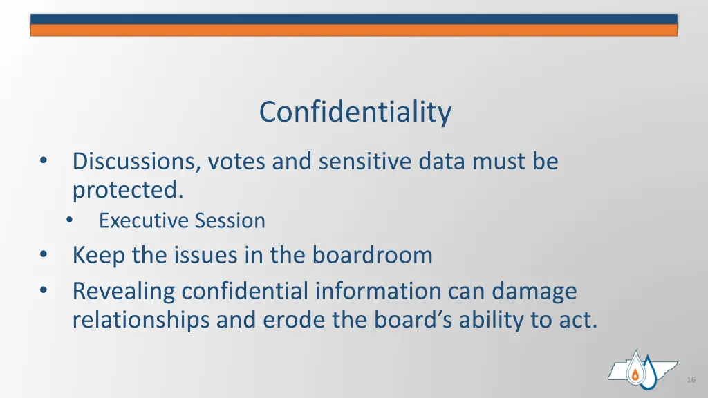 confidentiality