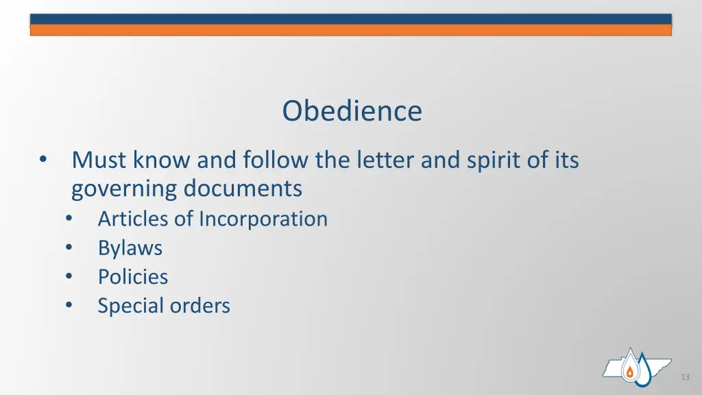 obedience