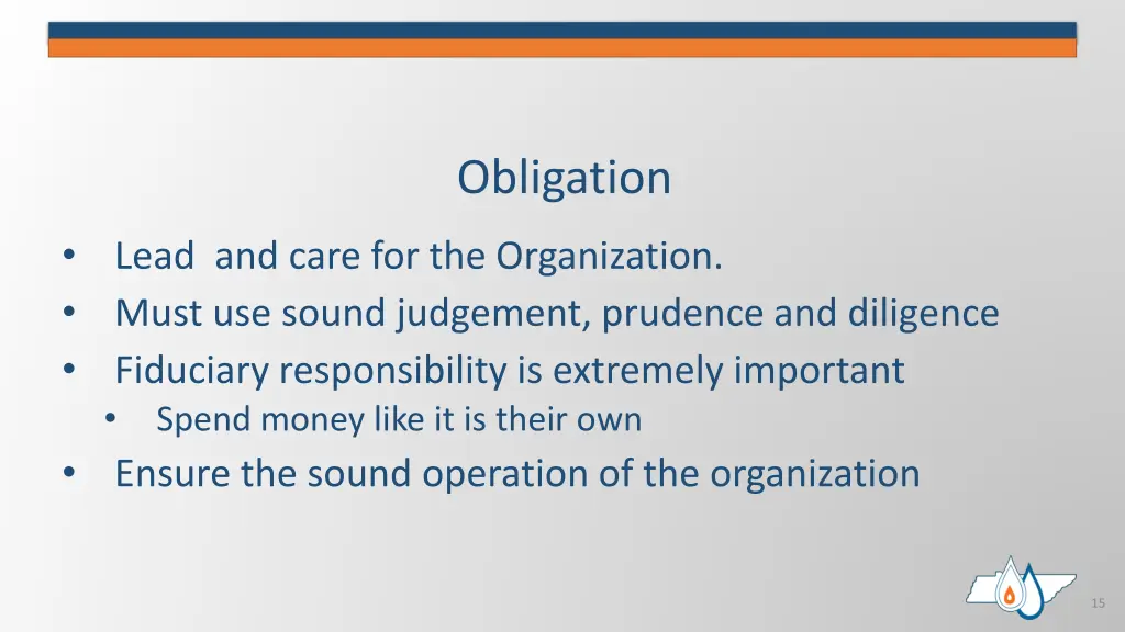 obligation
