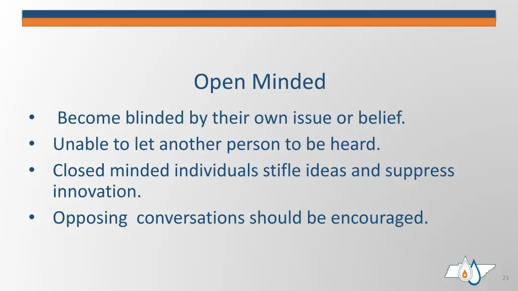 open minded