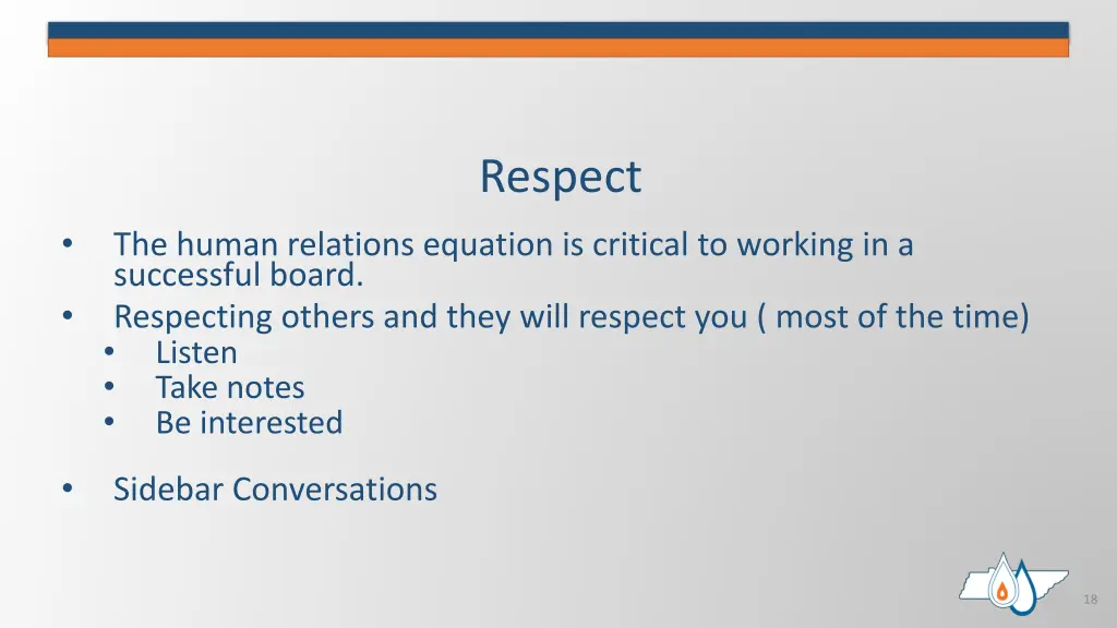 respect