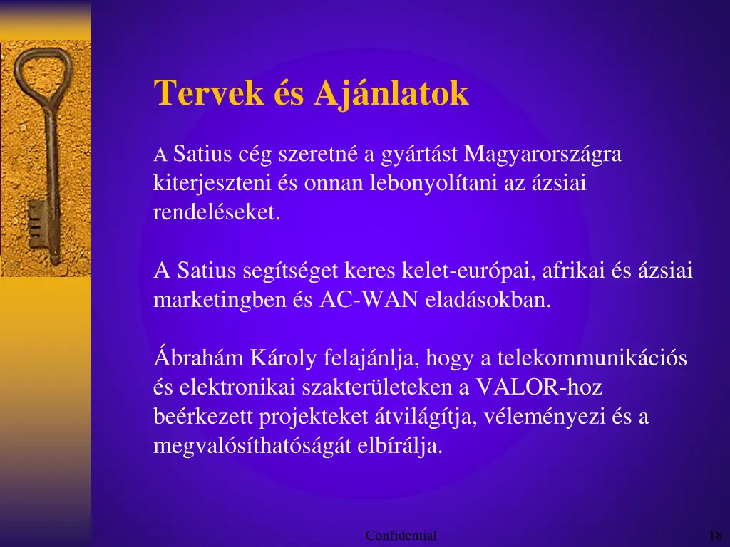 tervek s aj nlatok