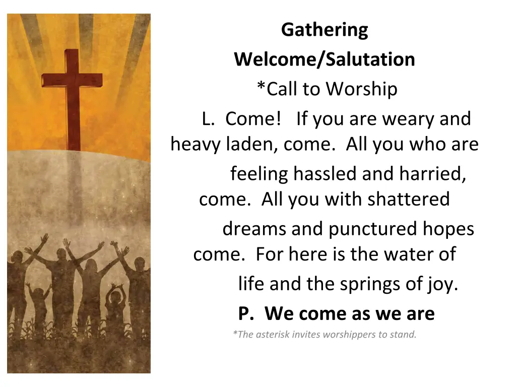 gathering