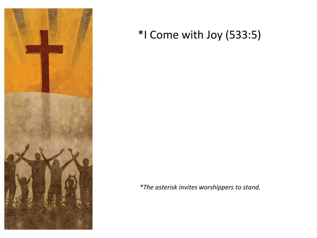 i come with joy 533 5