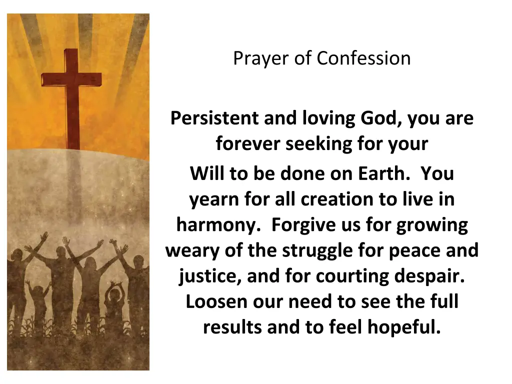 prayer of confession