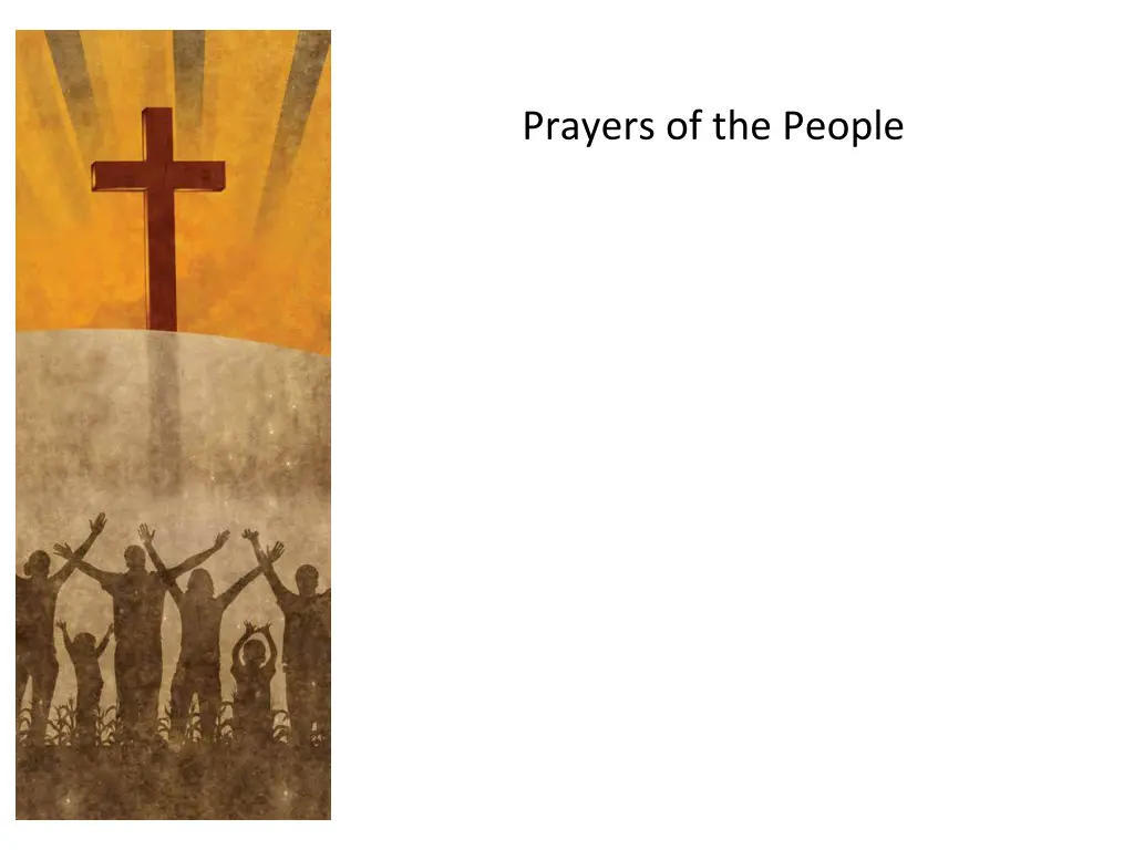 prayers of the people