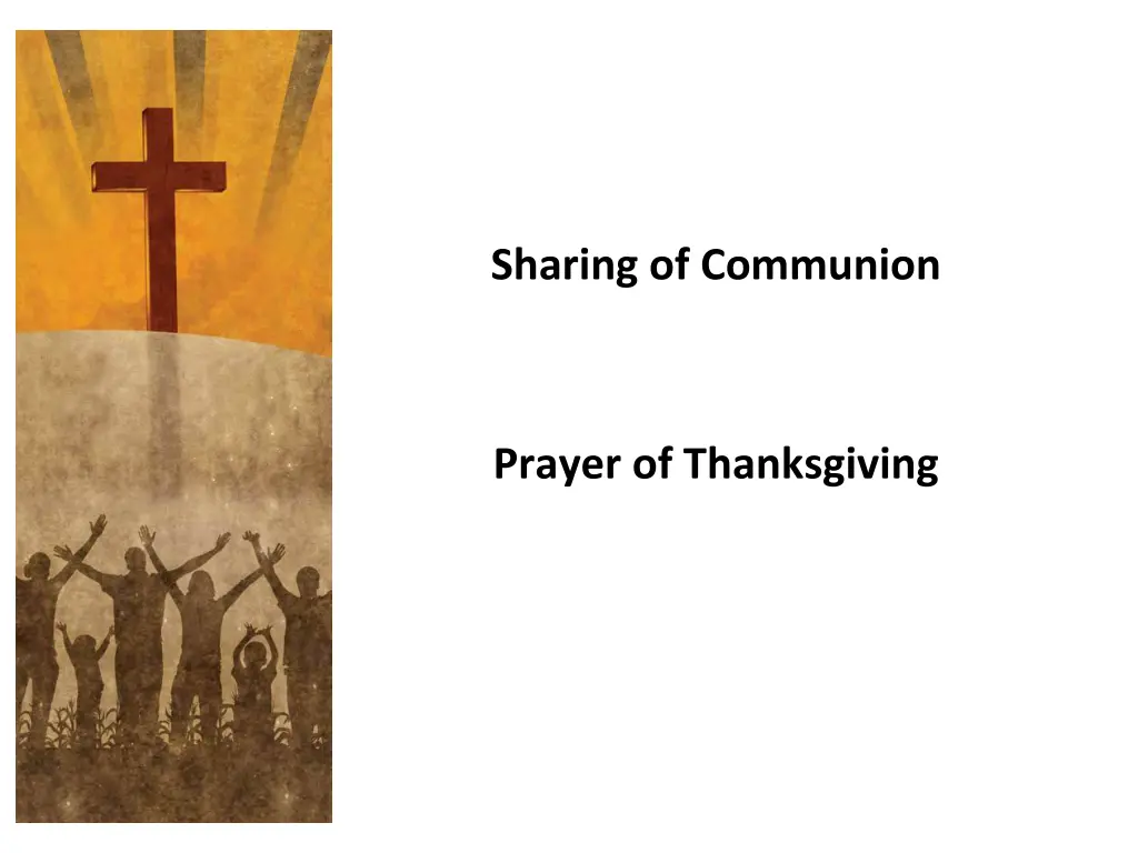 sharing of communion