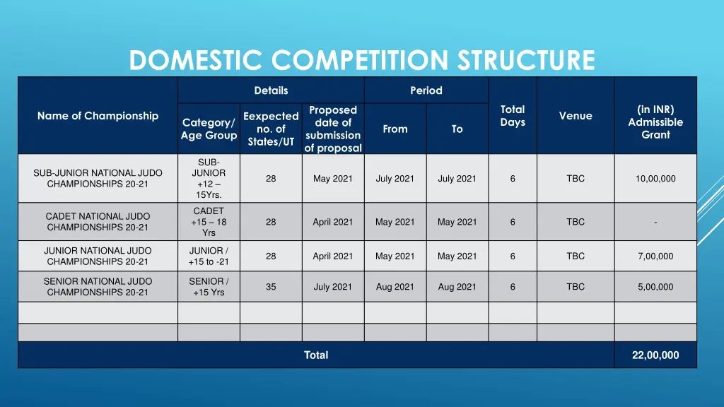 domestic competition structure
