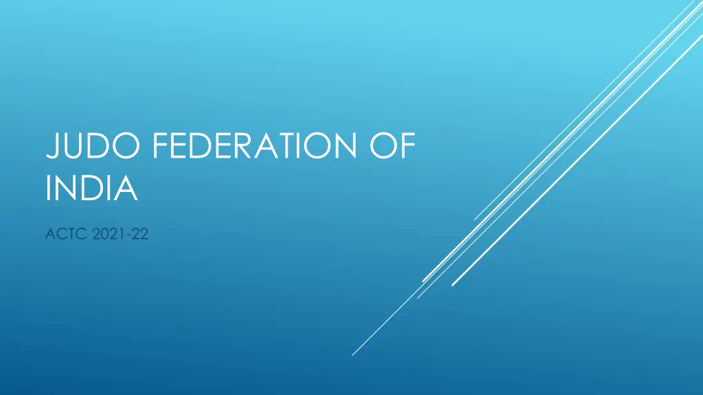 judo federation of india