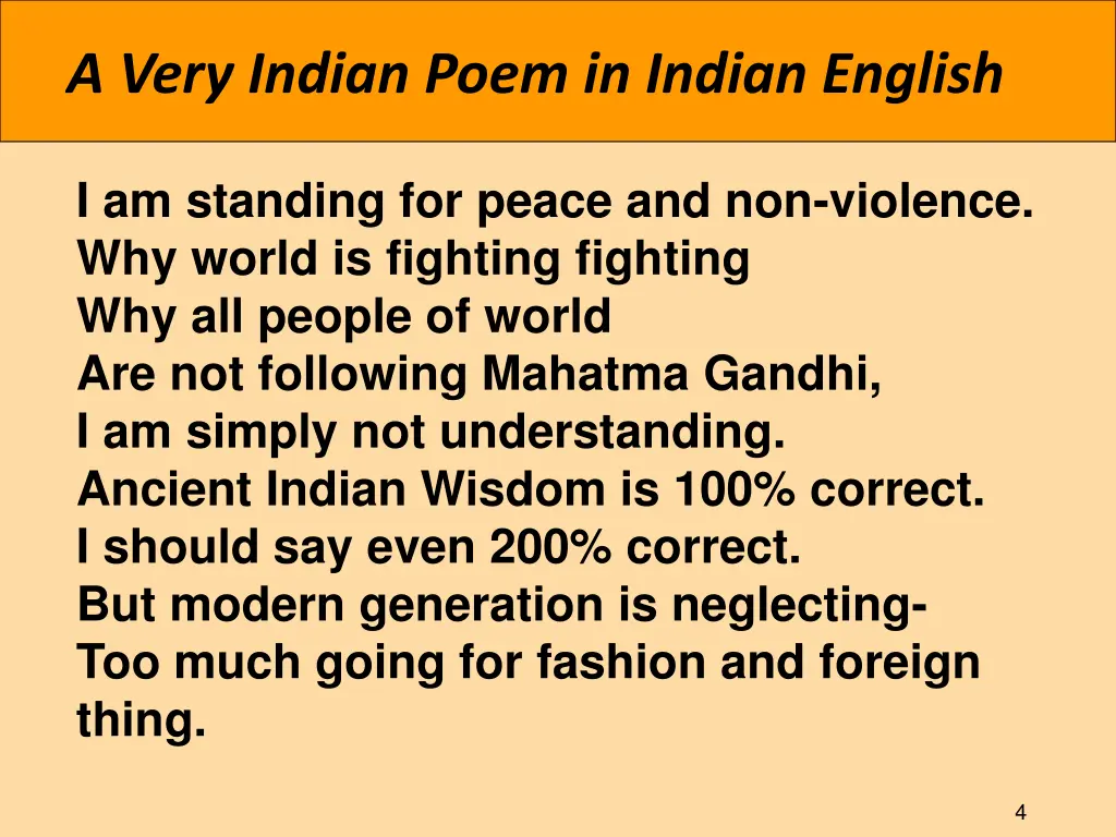 a very indian poem in indian english 2
