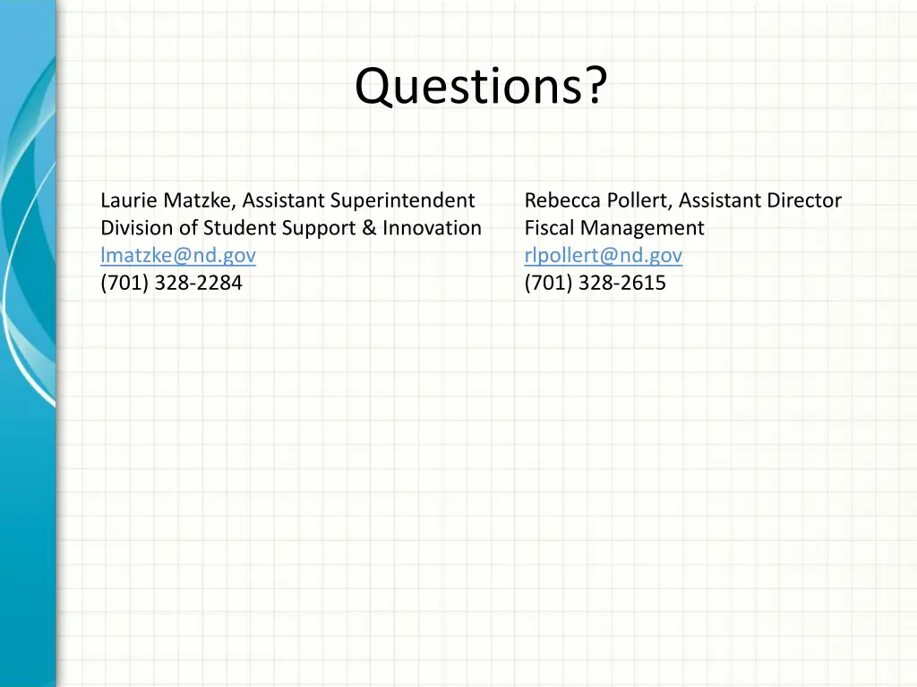 questions