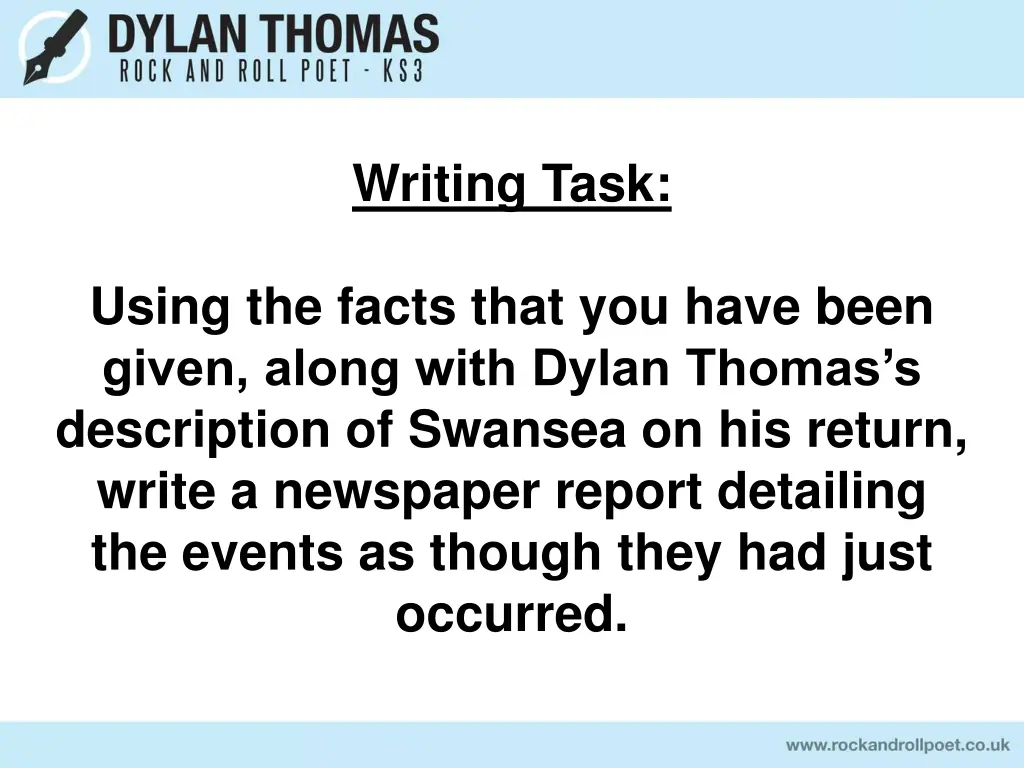 writing task