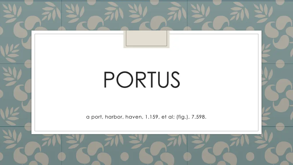 portus