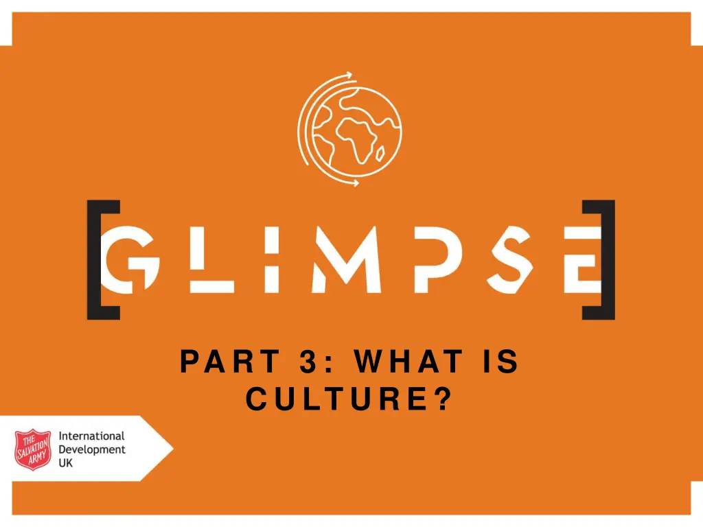 part 3 what is culture