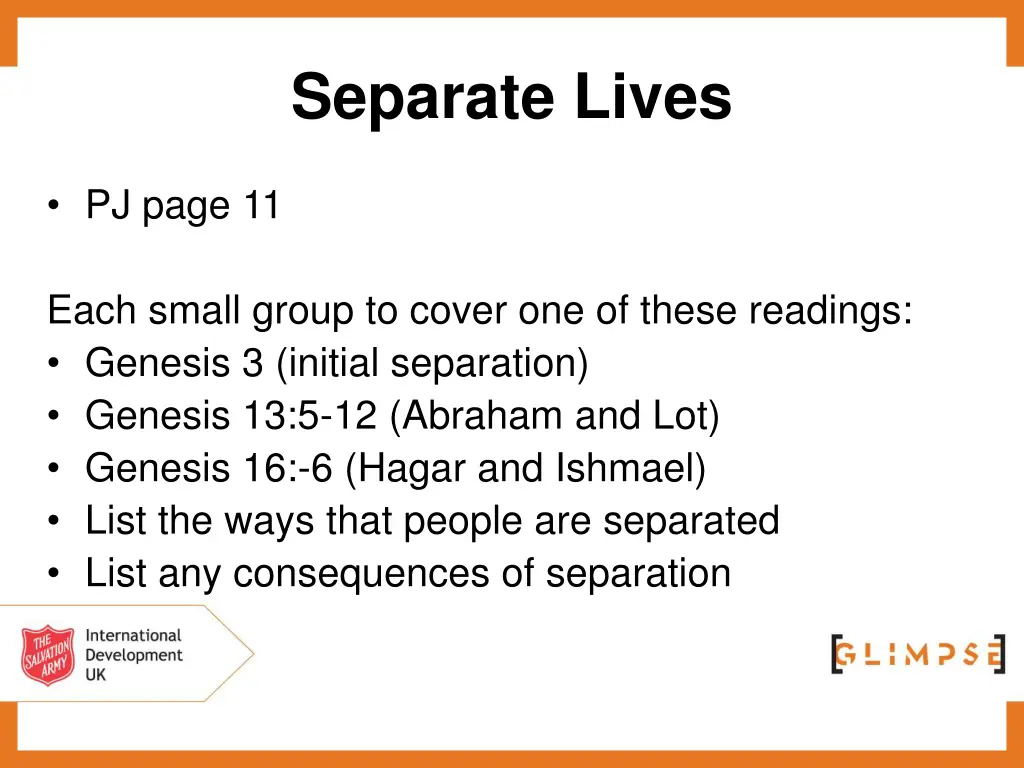 separate lives
