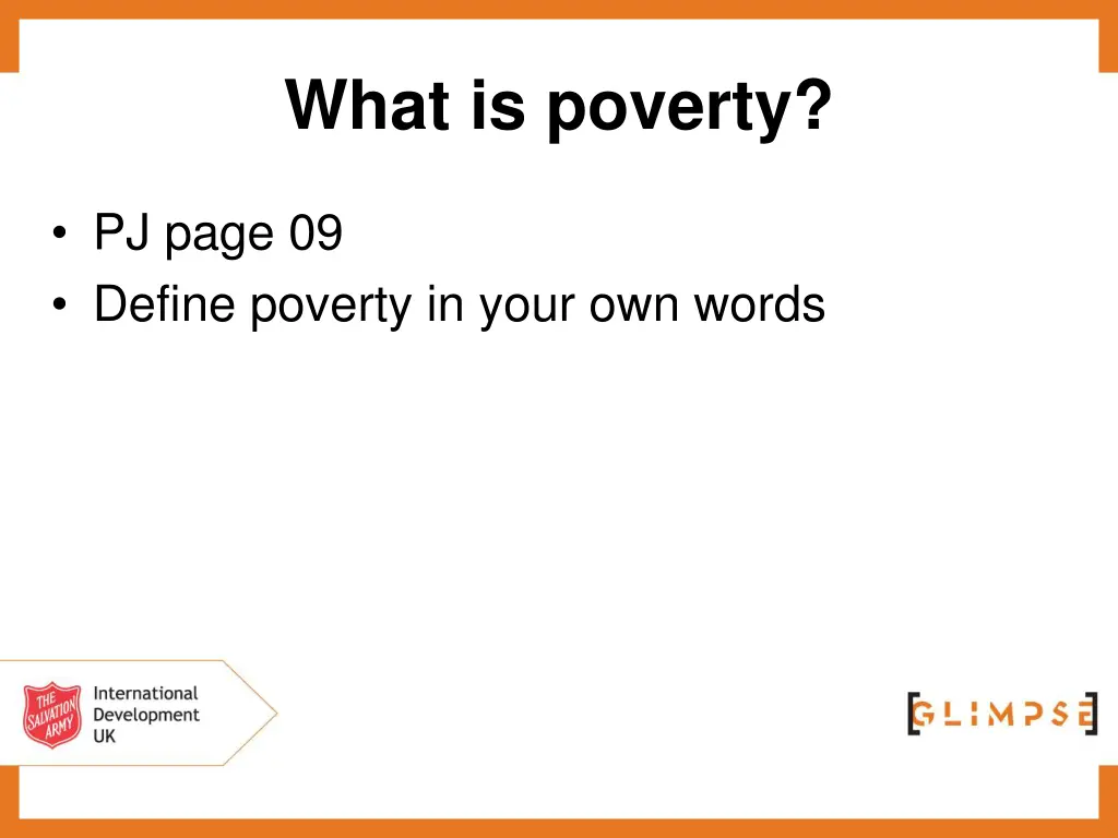 what is poverty