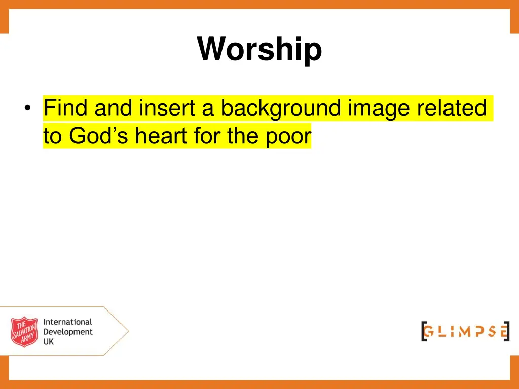 worship