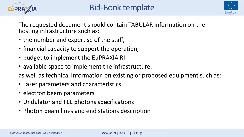 bid bid book template book template
