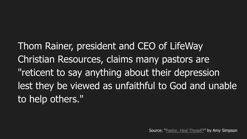 thom rainer president and ceo of lifeway