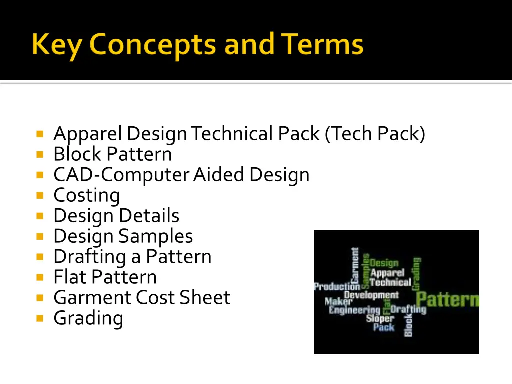 apparel design technical pack tech pack block