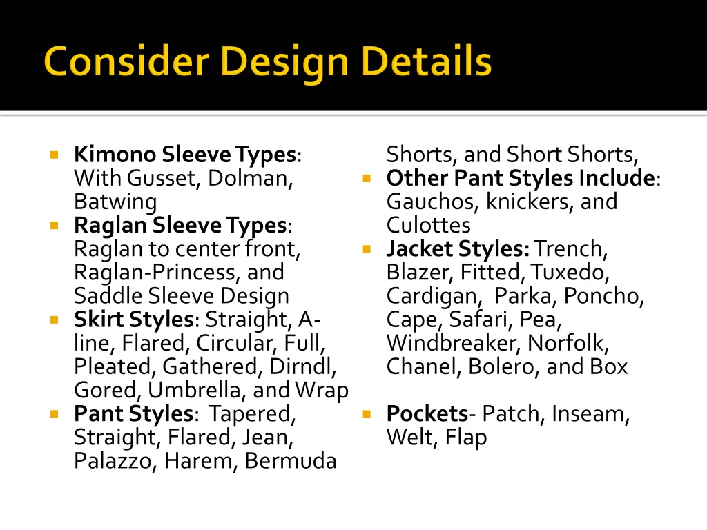 kimono sleeve types with gusset dolman batwing