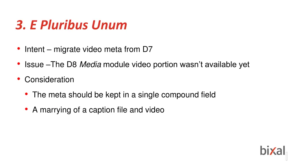 3 e pluribus unum