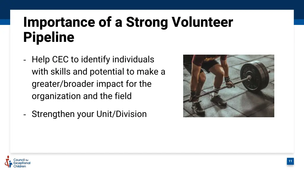 importance of a strong volunteer pipeline