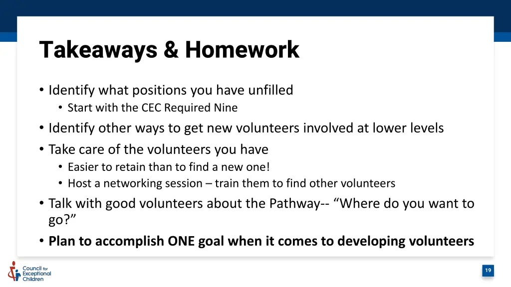 takeaways homework