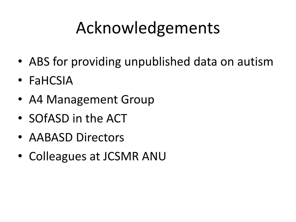 acknowledgements