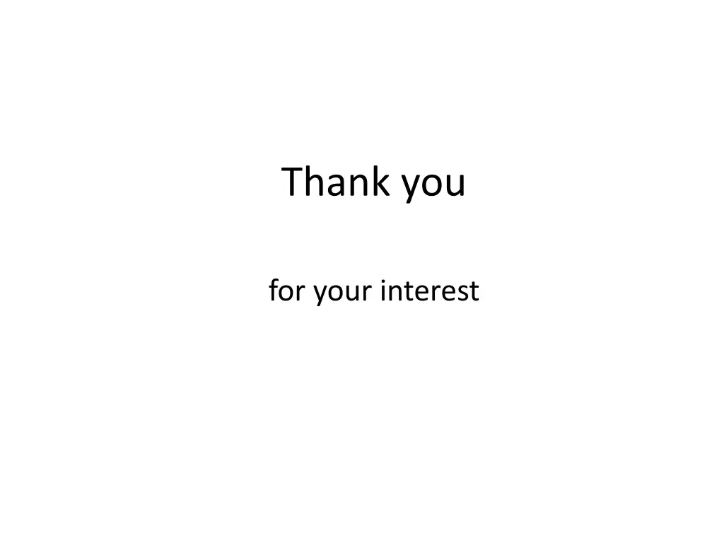 thank you