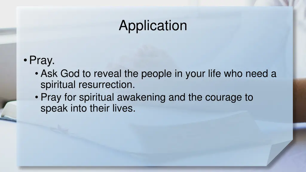 application