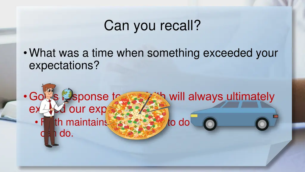 can you recall