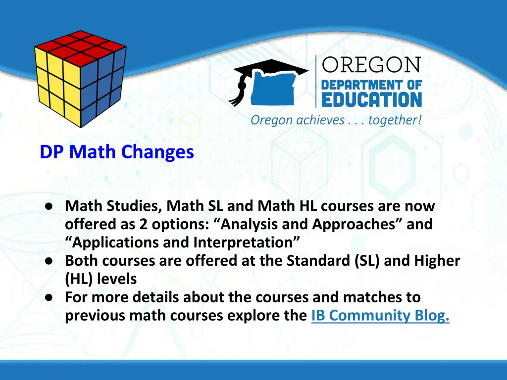 dp math changes