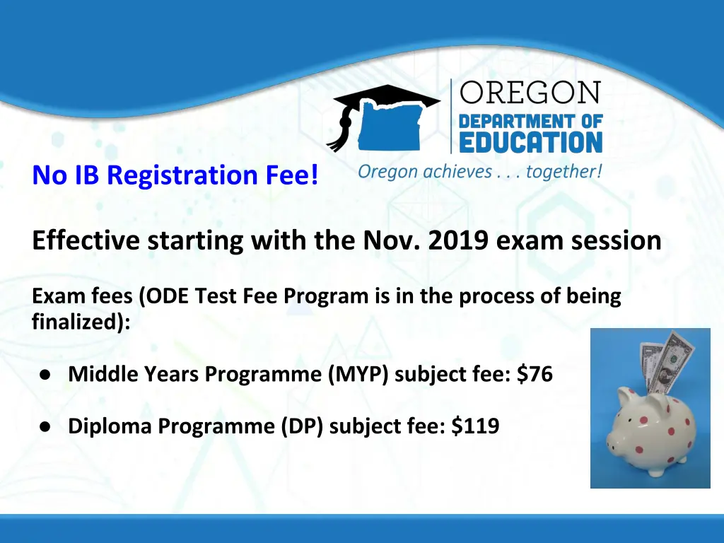 no ib registration fee