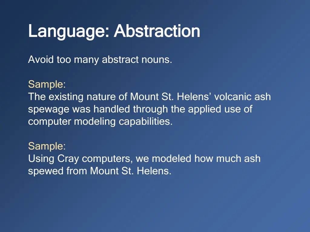 language language abstraction abstraction