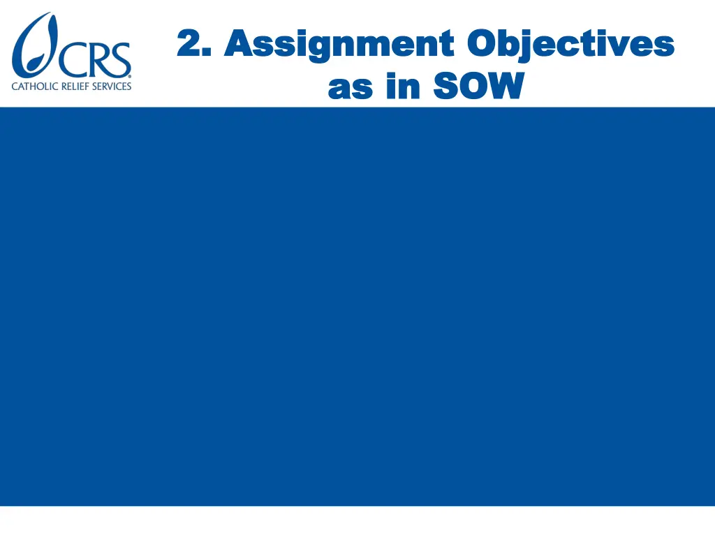2 assignment objectives 2 assignment objectives