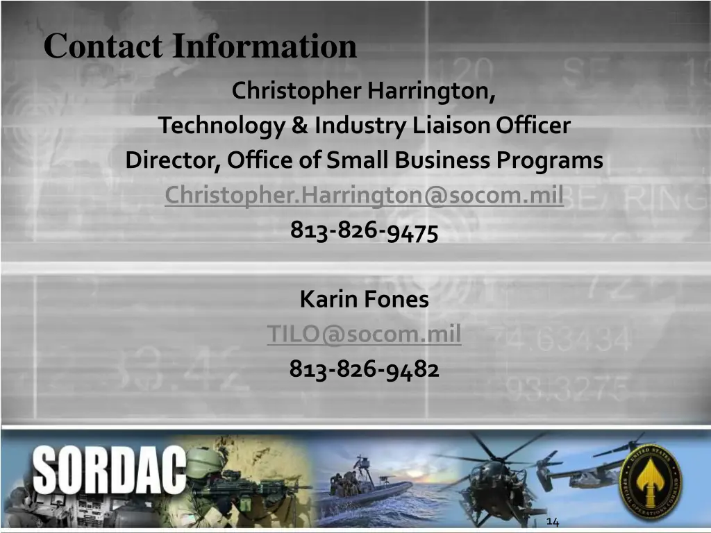 contact information