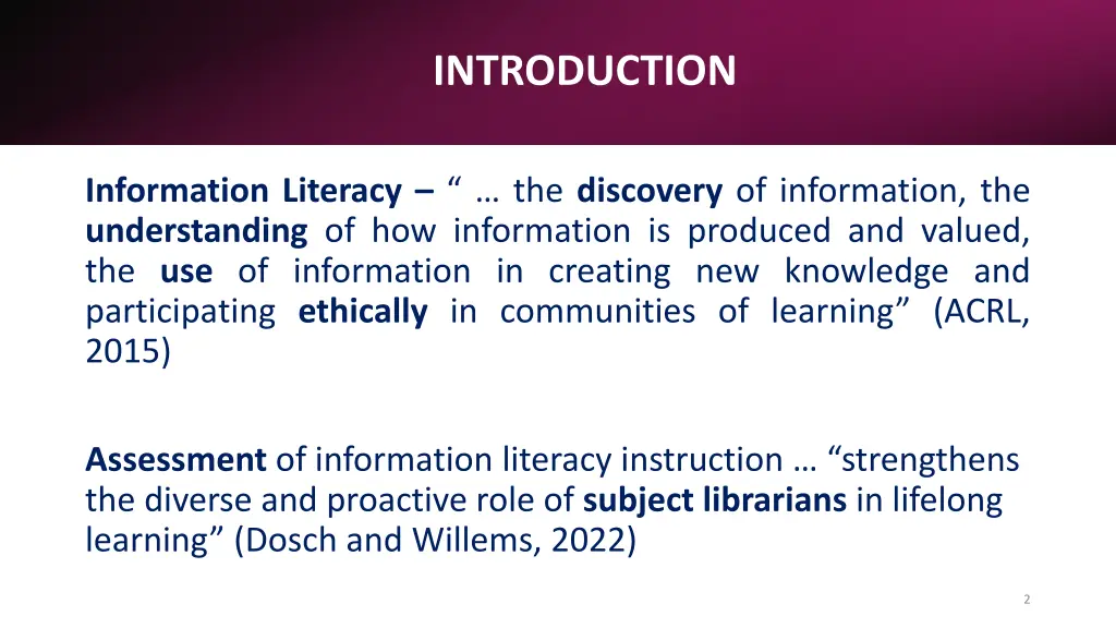 introduction