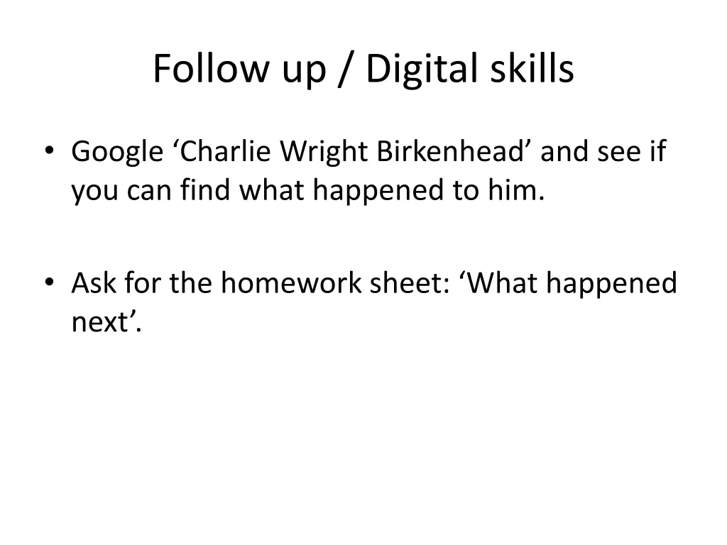 follow up digital skills