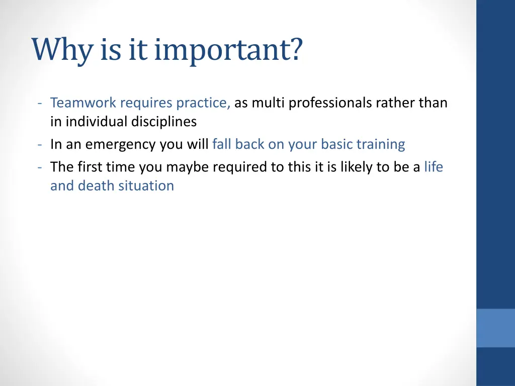 why is it important