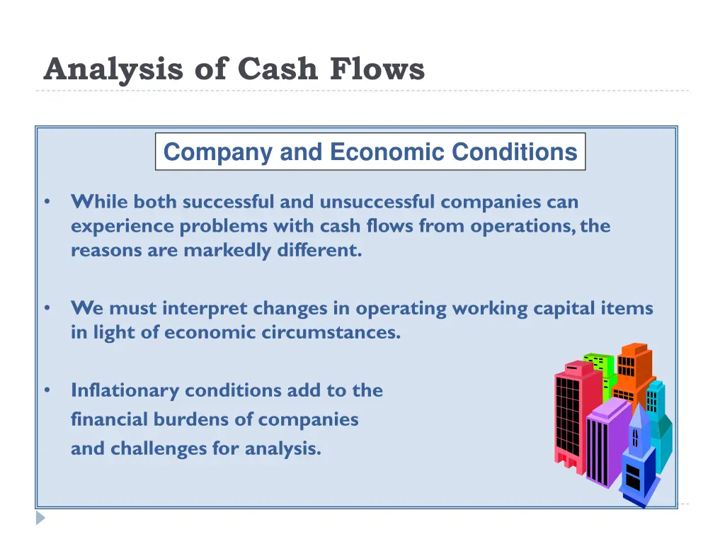 analysis of cash flows 4