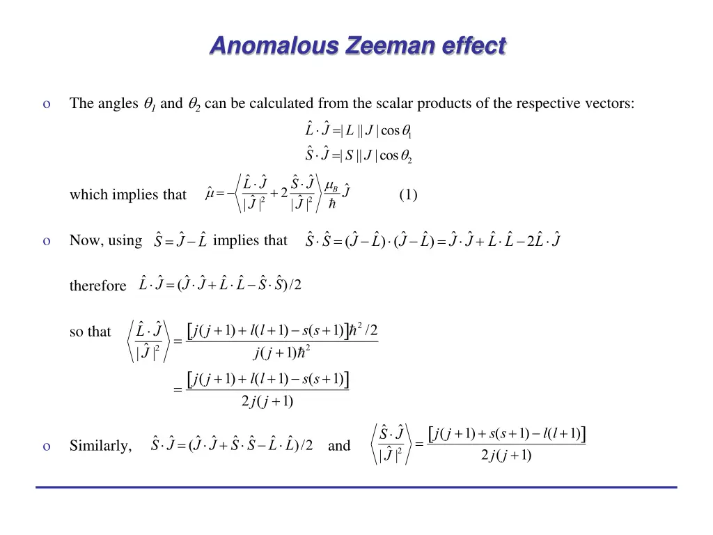 anomalous zeeman effect 2